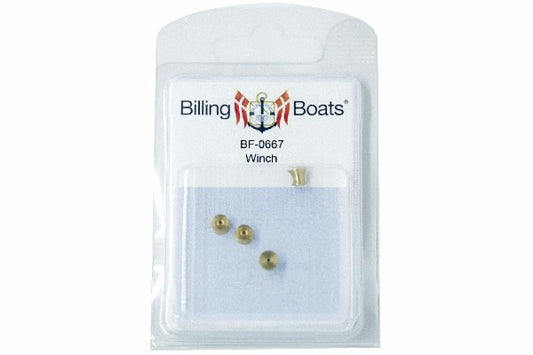Billing Boats - Warping Drum 6x4.8mm pack of 4