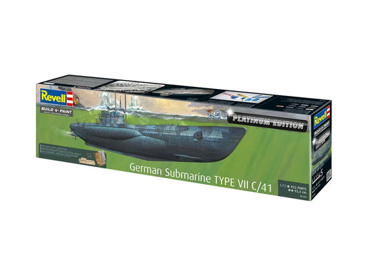 Revell - German Submarine Type VII C-41 1:72 Scale