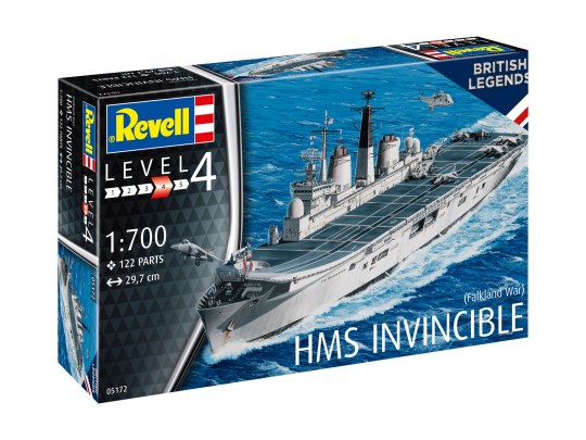Revell - HMS Invincible (Falkland War) 1/700 Scale