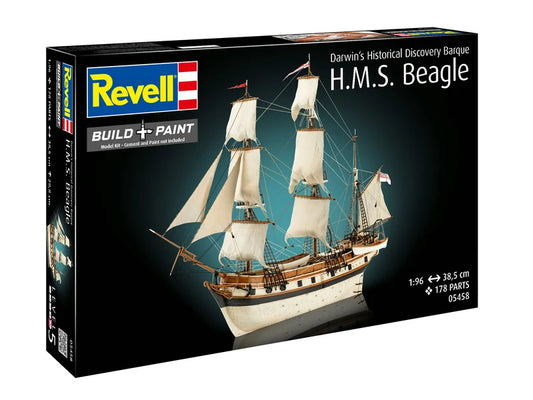 Revell -Darwin's Historical Discovery H.M.S. Beagle 1:96