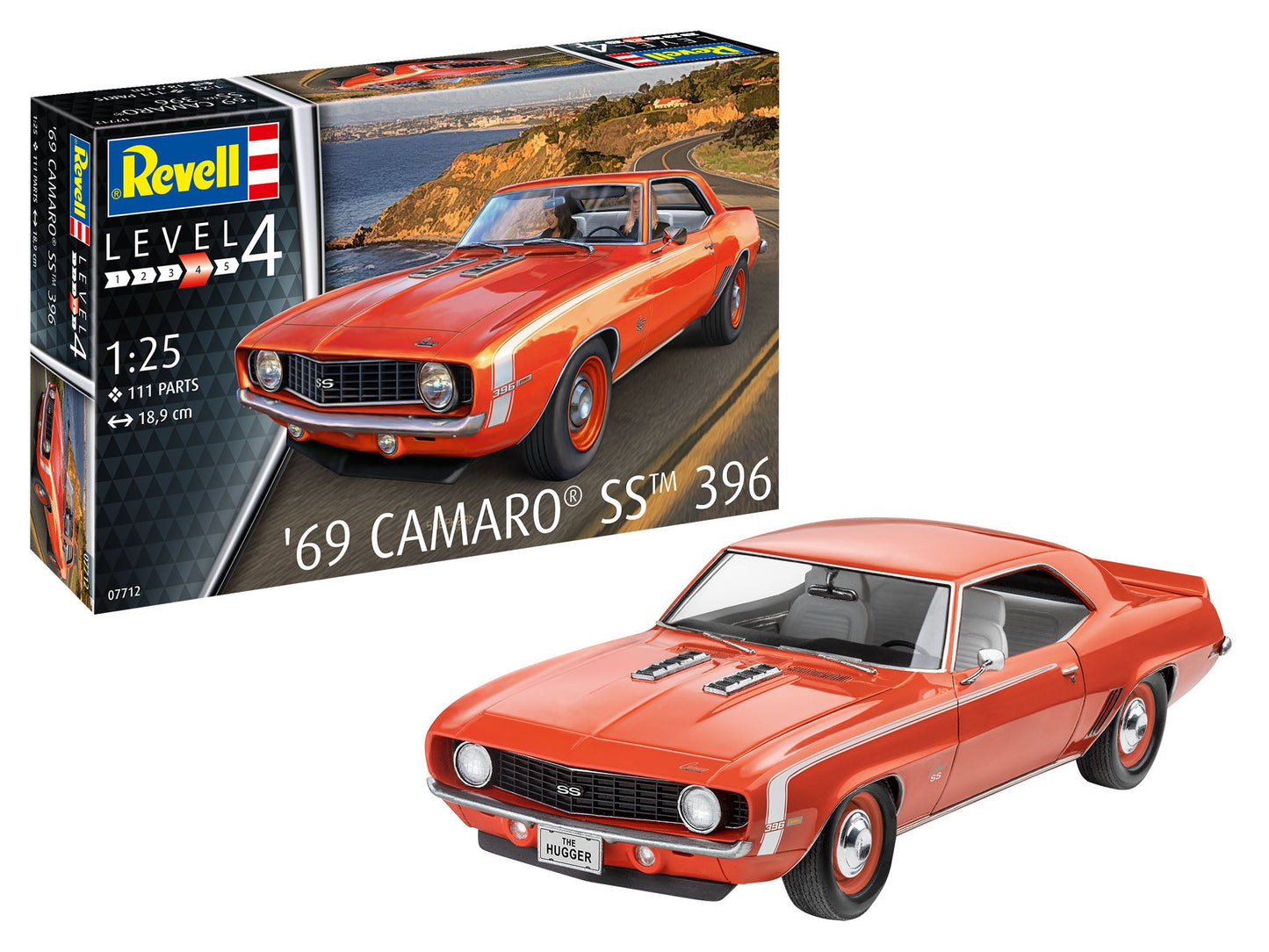 Revell - 1969 Camaro SS 396 1:25 Scale