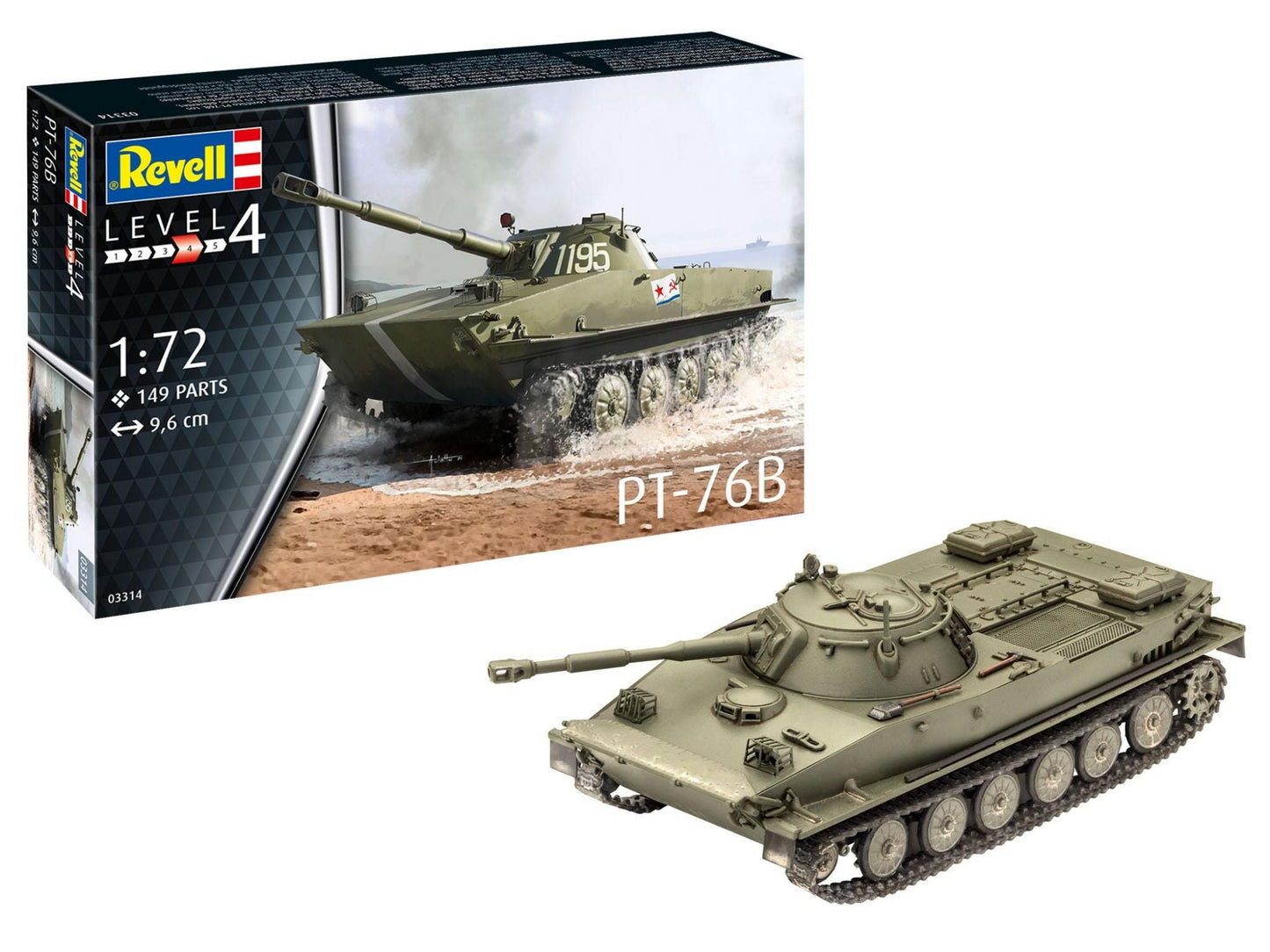 Revell - PT-76B 1:72 Scale