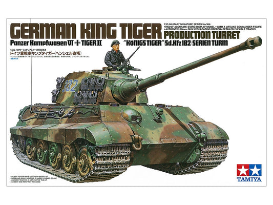 Tamiya - German King Tiger Production Turret 1:35 Scale