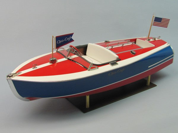 Dumas - 1938 CHRIS-CRAFT 16? PAINTED RACER KIT 1/8 SCALE