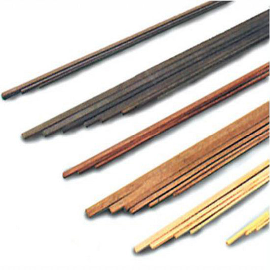 Model Expo - 1/32 x 1/8 x 24" Basswood Strips 12 pcs