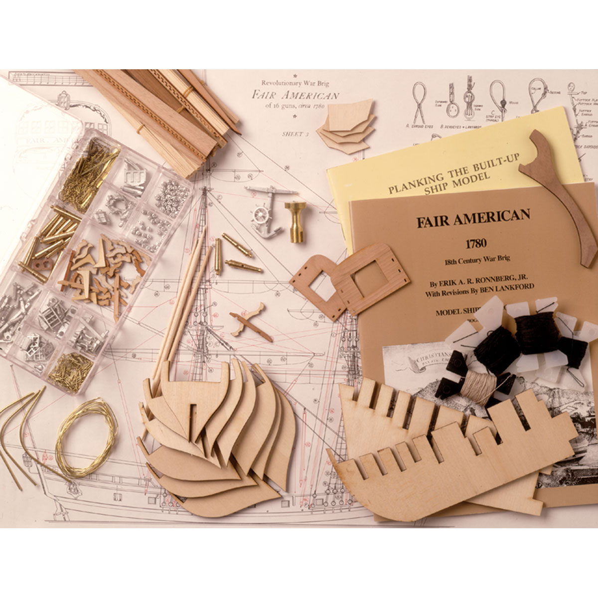 Model Shipways FAIR AMERICAN 14 GUN Privateer 1:48 SCALE