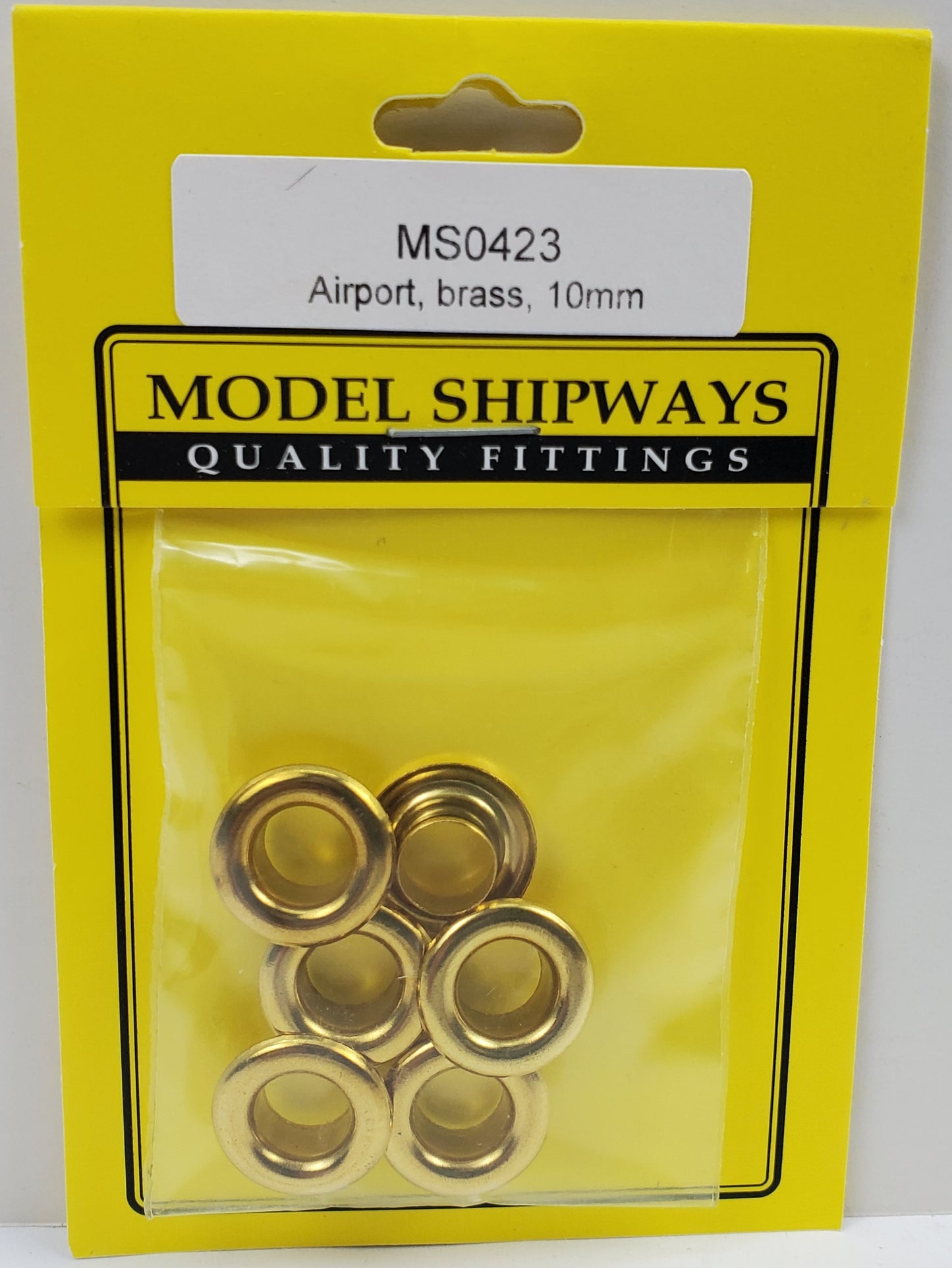 Model Expo - 3/8" (10mm) Brass Airports 12 pcs