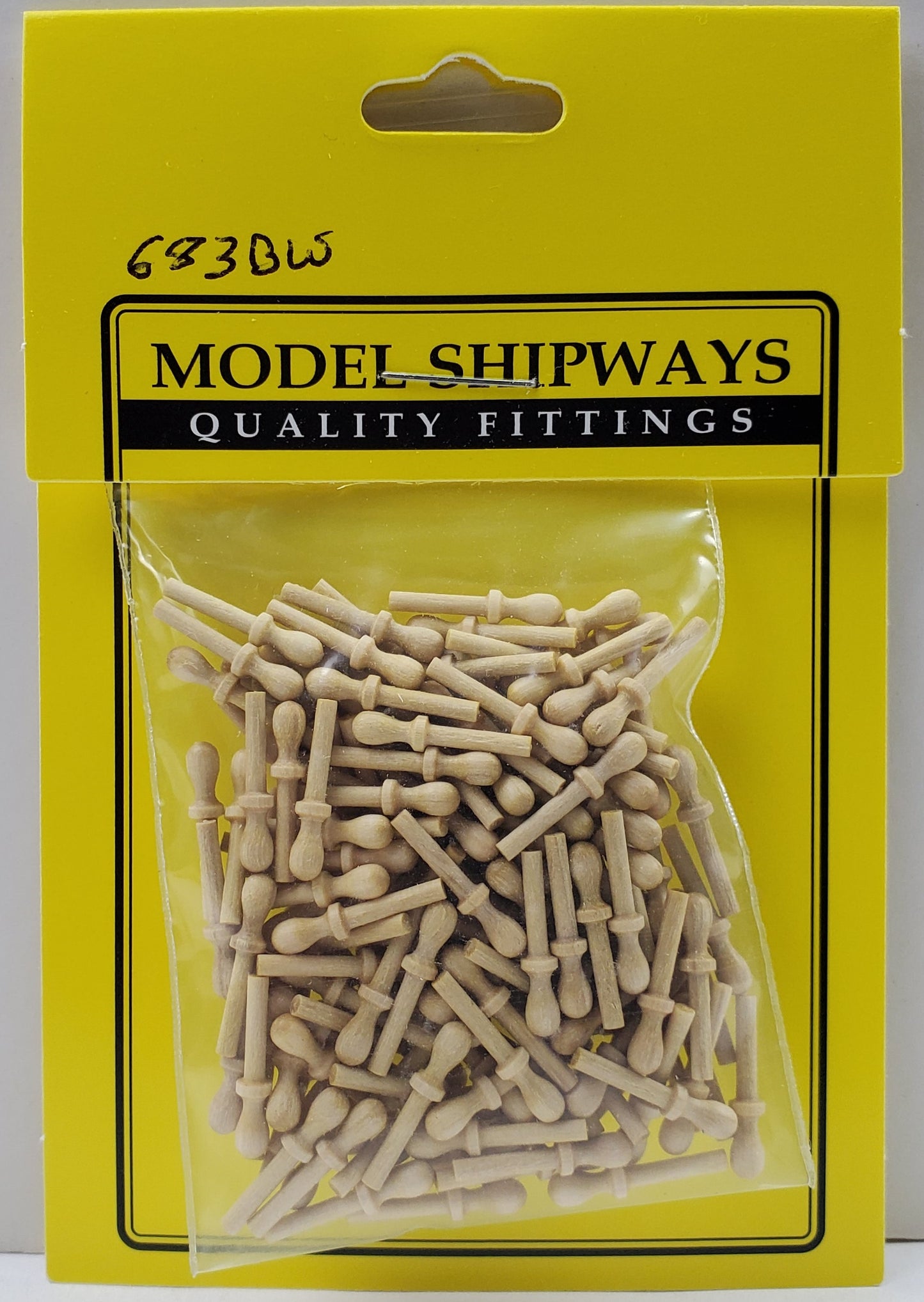 Model Expo - 9/16" (14mm) Boxwood Belaying Pin 150 pcs
