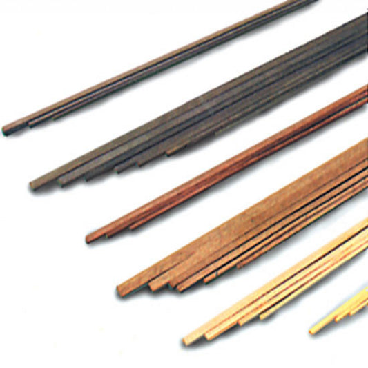 Model Expo - 1/32 x 1/16 x 24" Basswood Strips 12 pcs