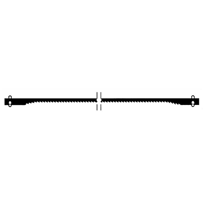 Proxxon - Pin end scroll saw blades, fine-toothed (25 TPI), set of 12
