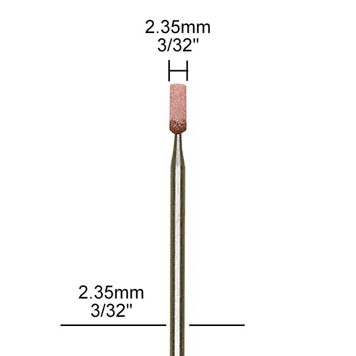 Proxxon - Aluminum-oxide mounted points cylinder, 5 pcs.