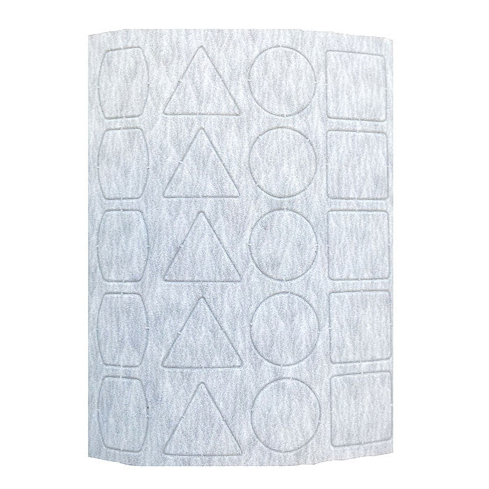 Proxxon - Sandpaper for PS 12, 3 sheets 180 grit, 20 pads