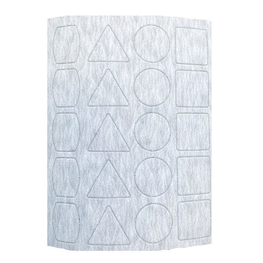 Proxxon - Sandpaper for PS 12, 3 sheets 400 grit, 20 pads