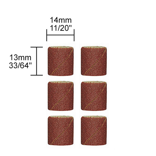 Proxxon - Sanding drum with 10 sanding bands 14mm, 120 grit