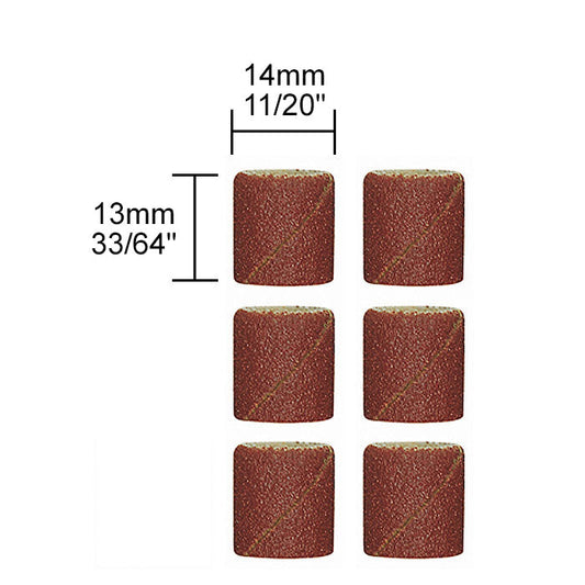 Proxxon - Replacement sanding bands, 10 pcs., 14mm, 120 grit