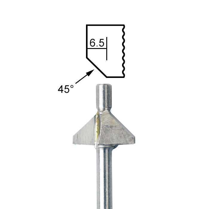 Proxxon - Router bit R 45°