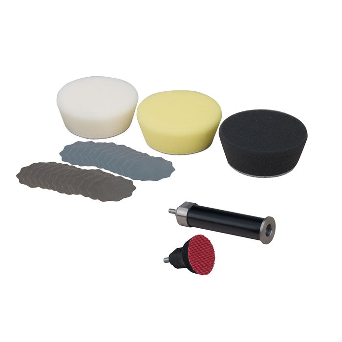 Proxxon - Polishing Set for WP/E and WP/A, 11/2", (30mm)