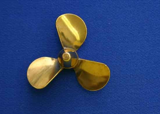 Dumas - BRASS PROP 3 BLADE RH 1-3/4'' DIAMETER