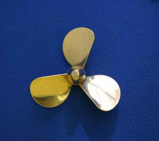 Dumas - BRASS PROP 3 BLADE LH 1-3/4'' DIAMETER