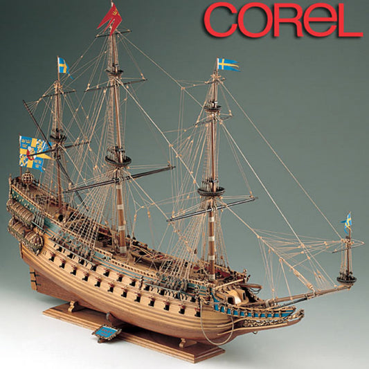 Corel - WASA, 17TH C. WARSHIP 1:75 SCALE