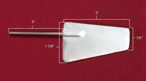 Dumas - CAST RUDDER & SHAFT FOR 1211, 1213, 1218, 1226