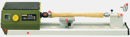 Proxxon - Micro Wood turning Lathe DB 250
