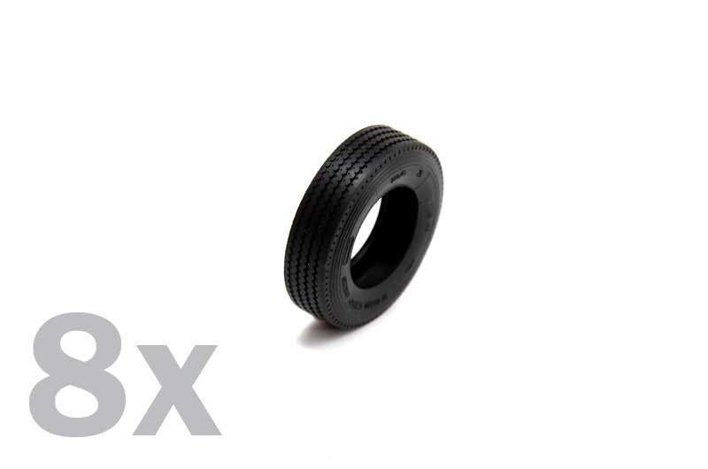 Italeri - 1:24 Truck Rubber Tyres (8x)