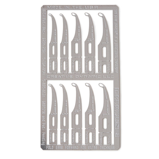 Creative Dynamics - GLUE LOOPERS V2.1, SET OF 10 MICRO-GLUE APPLICATORS