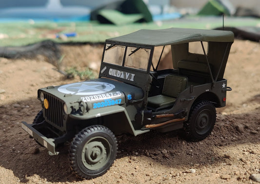 Italeri - Willys Jeep MB 80th Anniversary 1:24