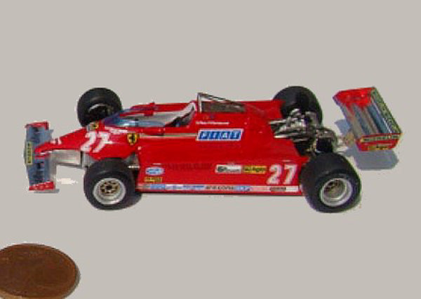 Ferrari 126 Ck 1981 GP Monaco – Didier Pironi, Gilles Villeneuve – Tameo Kit 64T002