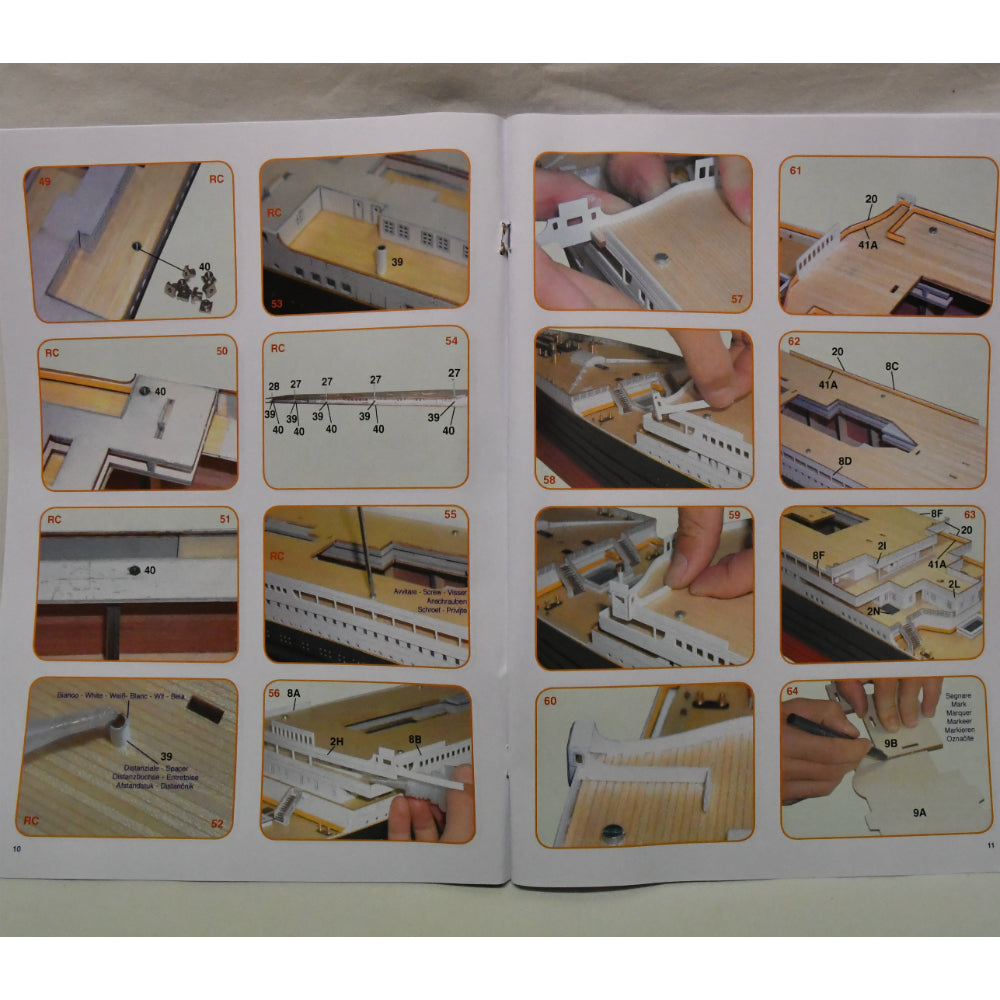 Mantua - 728 Titanic Kit No. 4 - Uppper Decking