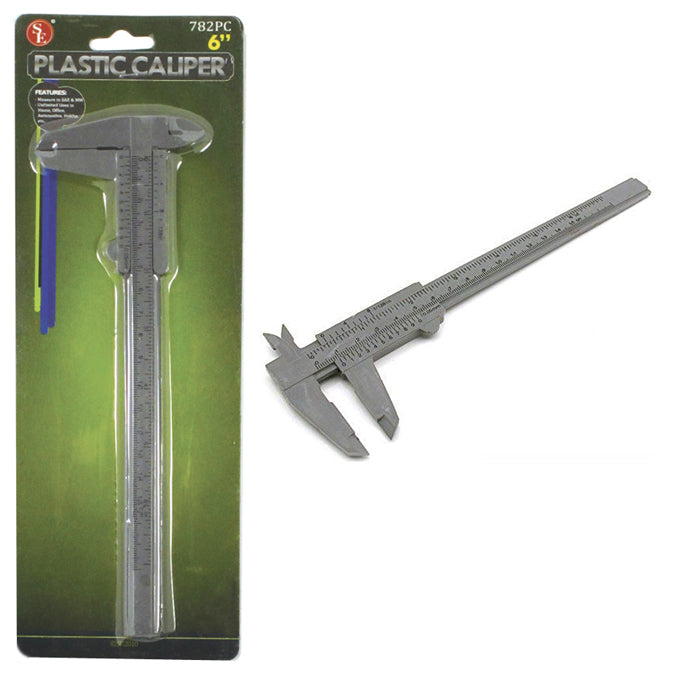 Sona Plastic Caliper, Inches and Millimeters