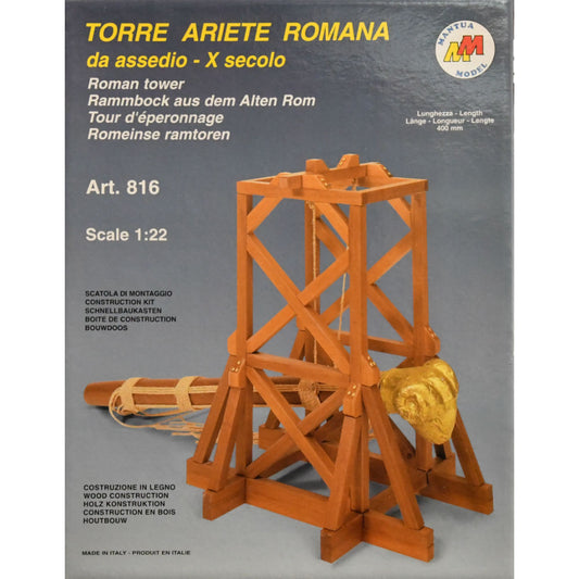 Mantua - 816 Torre Romana - Roman Seige Tower 1:22 Scale