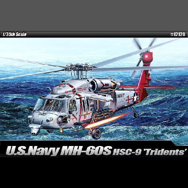 Academy - Mh-60S Hsc-9 Trients Usn 1:35