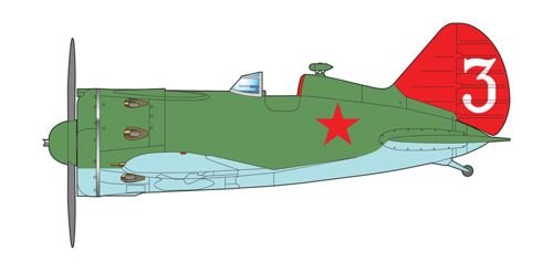 Academy - Polikarpov I-16 Type 24 1:48