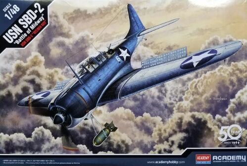 Academy - SBD-2 Midway USN 1:48