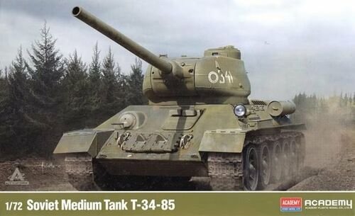 Academy - Soviet Medium Tank T-34-85 1:72