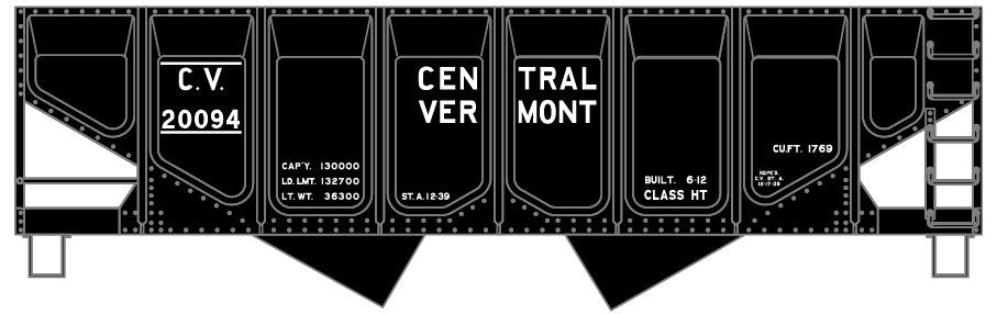 Accurail - Ho Twin Hopper Cv