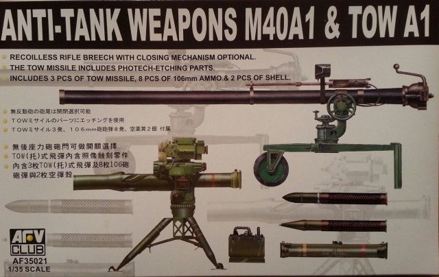 AFV Club - Weapons M-40A1 & Tow 1:35