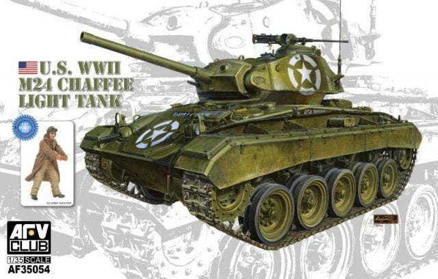 AFV Club - Us M24 Light Tank Chaffee 1:35