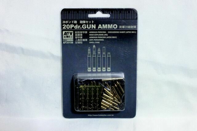 AFV Club - 20Pdr Gun Ammo 1:35