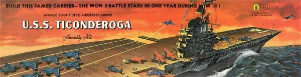 Atlantis - USS Ticonderoga Carrier 1:500 ##