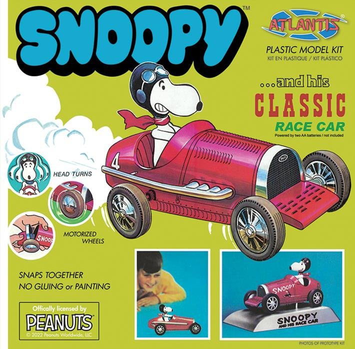 Atlantis - Snoopy and His Race Car