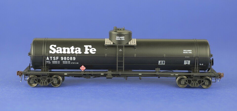 American Limited - HO GATX Tank Car Santa Fe Rdf 98089