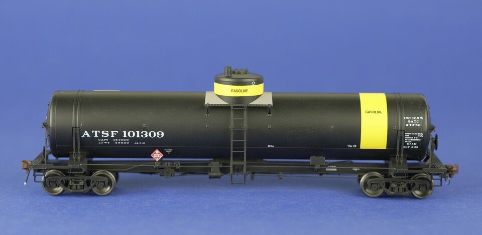 American Limited - HO GATX Tank Car ATSF Gasoline 101309