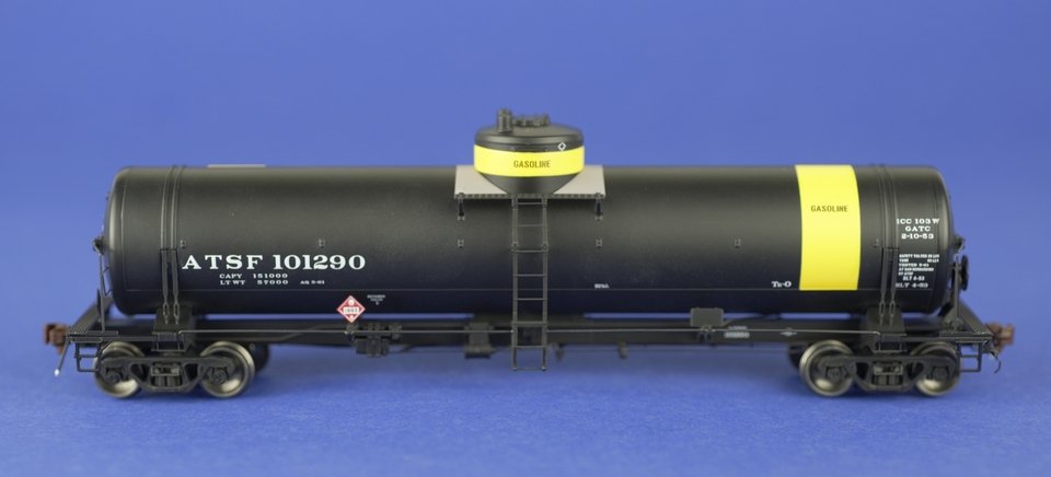 American Limited - HO GATX Tank Car ATSF Gasoline 101290