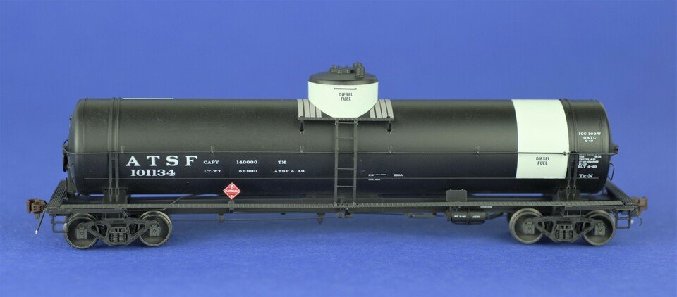 American Limited - HO GATX Tank Car ATSF 101134