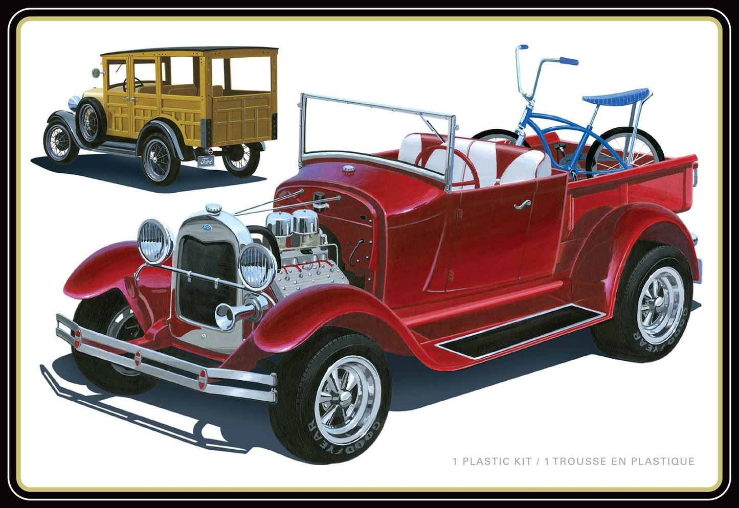 AMT - '29 Ford Woody Pickup 1:25
