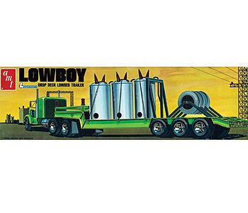 AMT - 880 Lowboy Trailer w/load 1:25