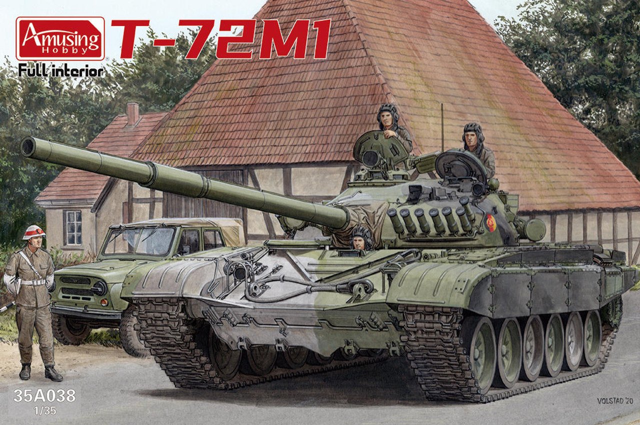 Amusing Hobby - T72-M1 w/full interior 1:35